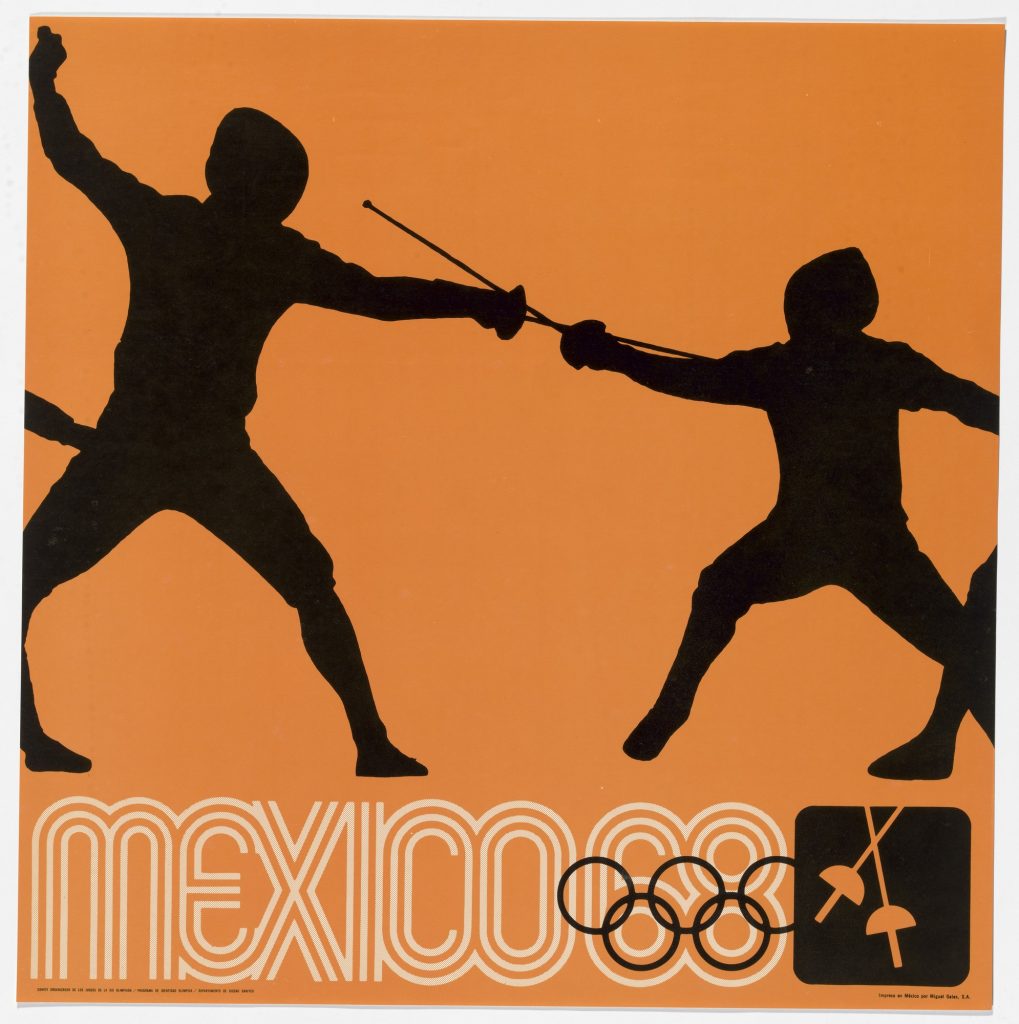 Mexico '68 Olympics Poster 