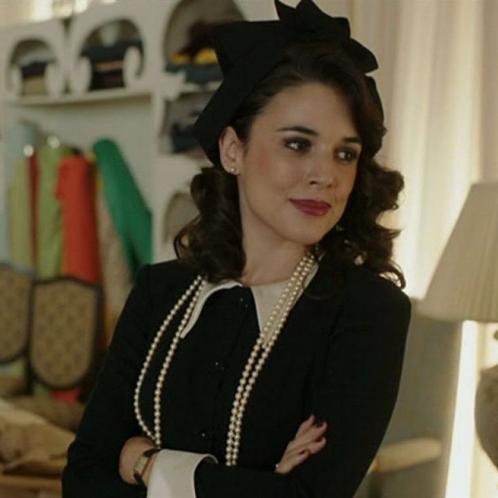 Adriana Ugarte, main character as SIRA in the movie based in Maria Dueñas'  novel 