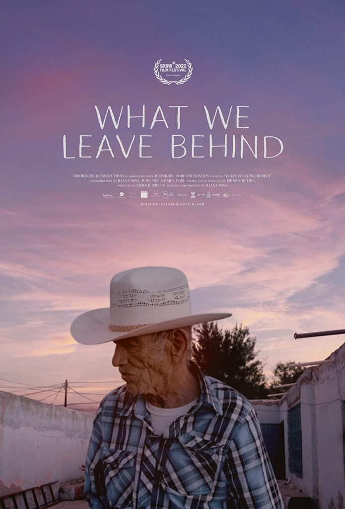 Abuelo Julian. Poster del documental What We Leave Behind. en SXSW