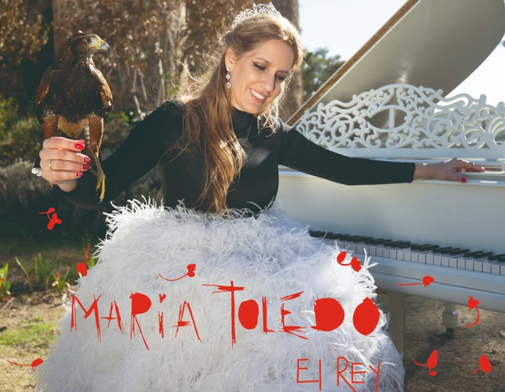 María Toledo and her Album cover El Rey
