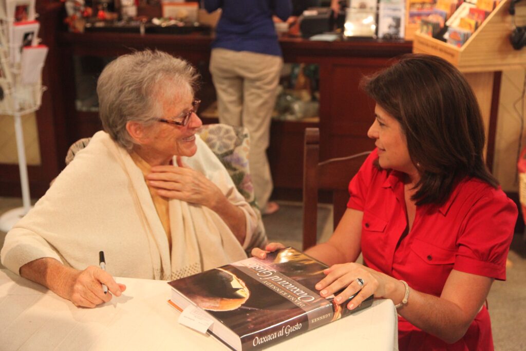 Diana Kennedy Book Signing at Melissa Guerra's kitchen store