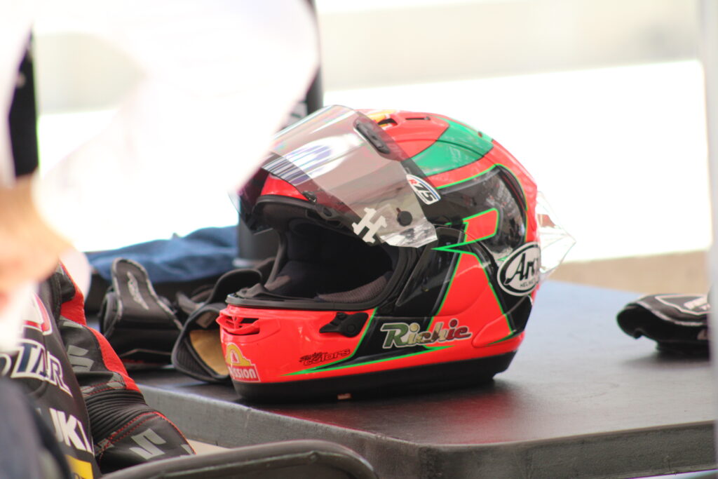 RIchie's helmet