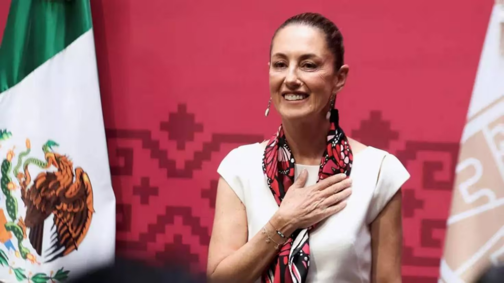 CLAUDIA SHEINBAUM First Female President in México's history.