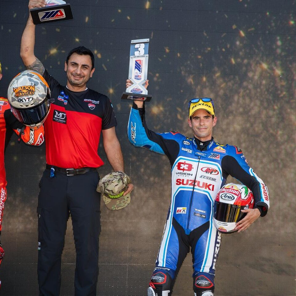 RIchie Escalante No. 54/ Motoamerica Superbike End of Season Victory